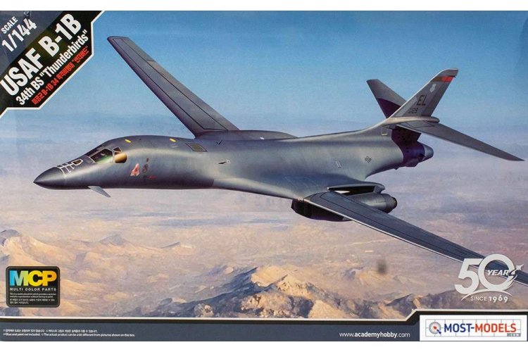 1:144 Academy 12620 USAF B-1B 34th BS "Thunderbirds" - Aca12620 1 - ACA12620