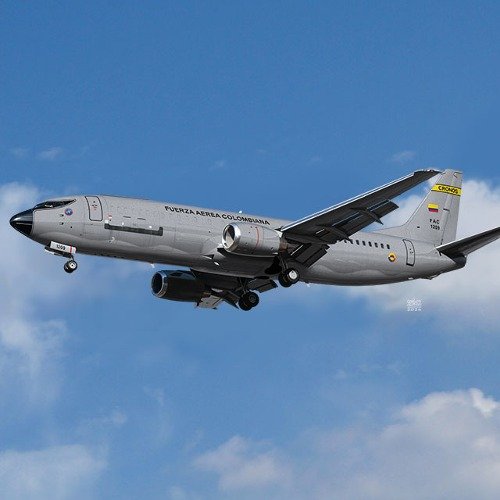 1:144 Academy 12639 Boeing 737 - Colombian Air Force - Aircraft - Aca12639 1 - ACA12639