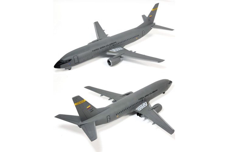 1:144 Academy 12639 Boeing 737 - Colombian Air Force - Aircraft - Aca12639 6 - ACA12639
