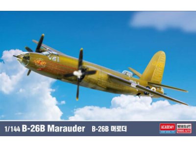 1:144 Academy 12656 Martin B-26B Marauder WWII - Amerikaans Propellervliegtuig - Aca12656 1 - ACA12656