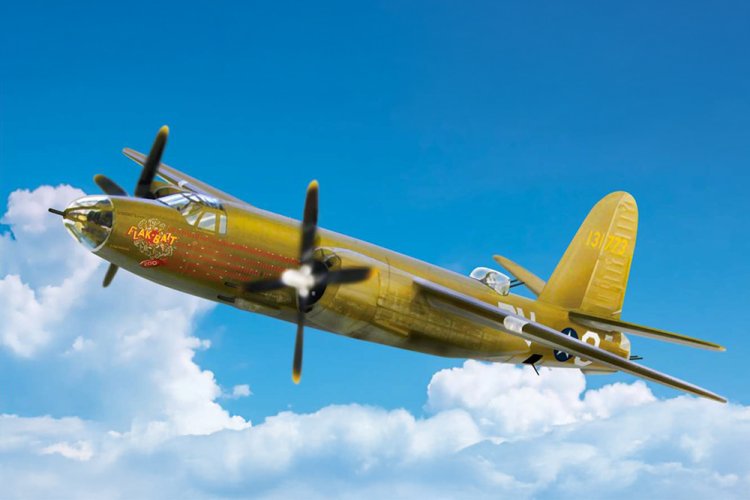 1:144 Academy 12656 Martin B-26B Marauder WWII - Amerikaans Propellervliegtuig - Aca12656 2 - ACA12656