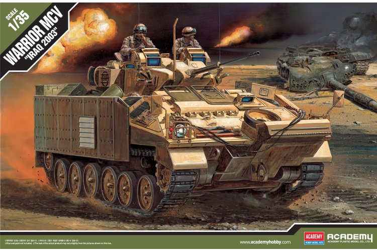 1:35 Academy 13201 FV510 Warrior MCV - Iraq 2003 &ndash; British Armoured Vehicle - Aca13201 1 - ACA13201