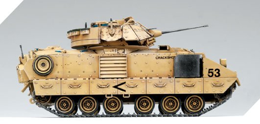 1:35 Academy 13205 M2A2 Bradley - Iraq 2003 &ndash; American Armoured Vehicle - Aca13205 9 - ACA13205