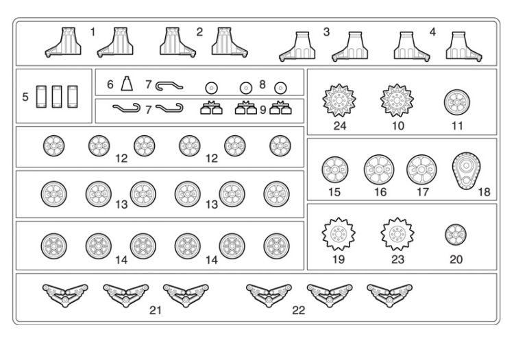 1:35 Academy 13210 U.S. Howitzer Motor Carriage M7 Priest WWII - Amerikaans Militair Voertuig - Aca13210 11 - ACA13210