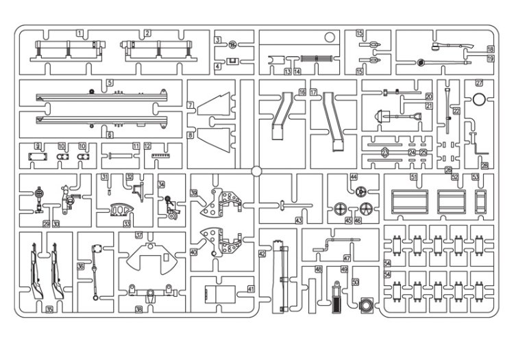 1:35 Academy 13210 U.S. Howitzer Motor Carriage M7 Priest WWII - Amerikaans Militair Voertuig - Aca13210 14 - ACA13210