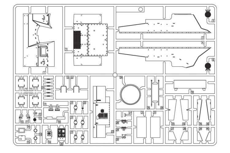 1:35 Academy 13210 U.S. Howitzer Motor Carriage M7 Priest WWII - Amerikaans Militair Voertuig - Aca13210 15 - ACA13210