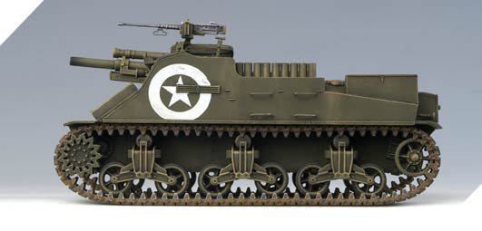 1:35 Academy 13210 U.S. Howitzer Motor Carriage M7 Priest WWII - Amerikaans Militair Voertuig - Aca13210 5 - ACA13210