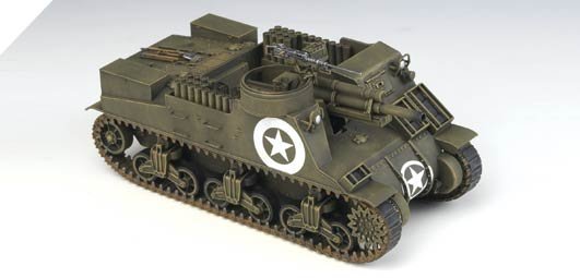 1:35 Academy 13210 U.S. Howitzer Motor Carriage M7 Priest WWII - Amerikaans Militair Voertuig - Aca13210 7 - ACA13210
