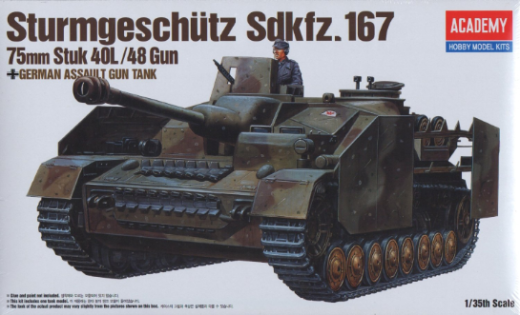 1:35 Academy 13235 Sturmgesch&uuml;tz IV Sd.Kfz. 167 met 75mm StuK 40 L/48 WWII - Duitse Tankjager - Aca13235 1 - ACA13235