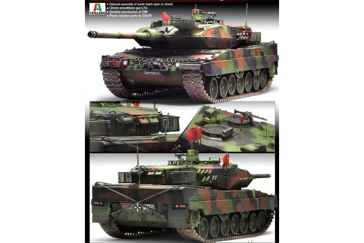 1:35 Academy 13282 Leopard 2A6 Hoofdgevechtstank - Duitse Tank - Aca13282 2 - ACA13282