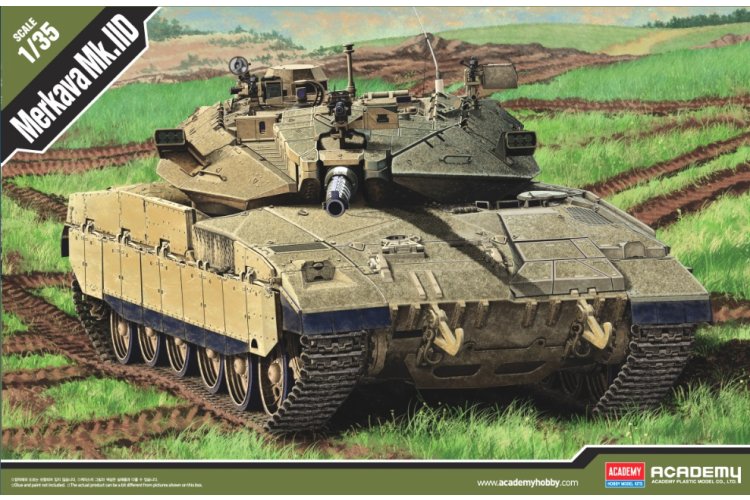 1:35 Academy 13286 IDF Merkava Mk. IID - Isra&euml;lische Tank - Aca13286 1 - ACA13286