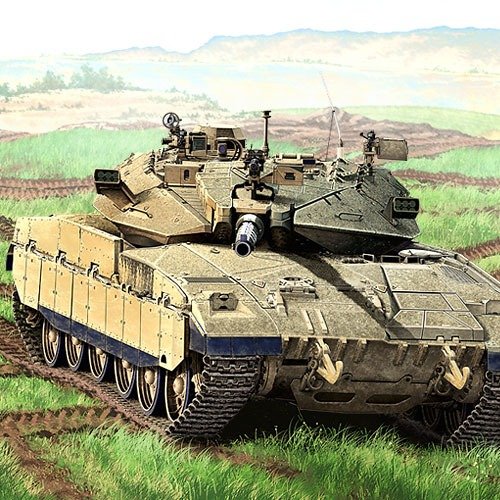 1:35 Academy 13286 IDF Merkava Mk. IID - Isra&euml;lische Tank - Aca13286 3 - ACA13286