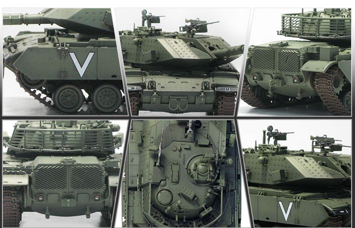 1:35 Academy 13297 IDF Magach 7C - Gimel - M60 Tank - Aca13297 5 - ACA13297