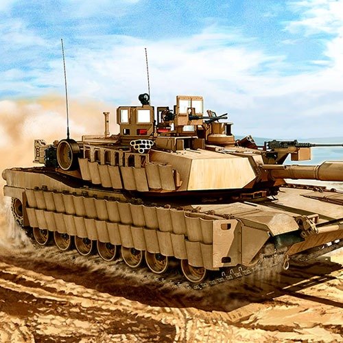 1:35 Academy 13298 US Army M1A2 TUSK II Abrams - Amerikaanse Tank - Aca13298 3 - ACA13298