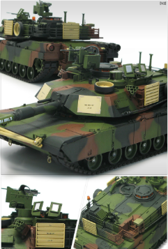1:35 Academy 13298 US Army M1A2 TUSK II Abrams - Amerikaanse Tank - Aca13298 7 - ACA13298