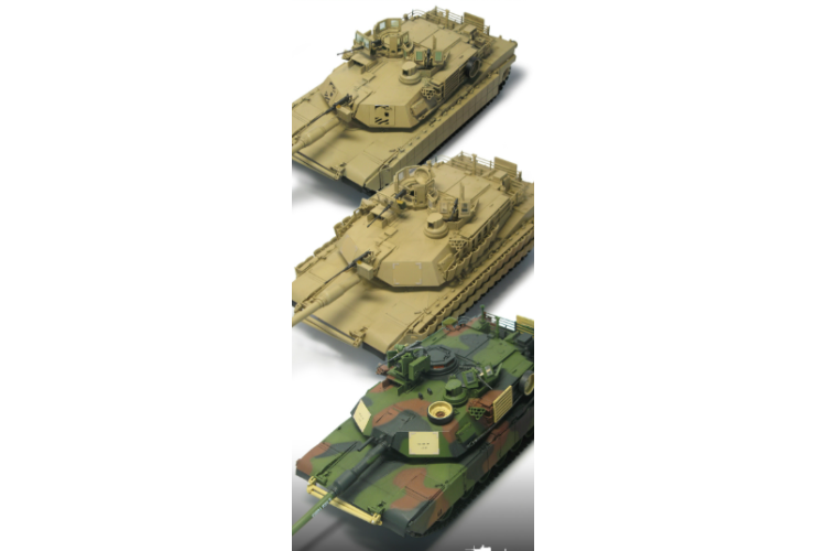 1:35 Academy 13298 US Army M1A2 TUSK II Abrams - Amerikaanse Tank - Aca13298 8 - ACA13298