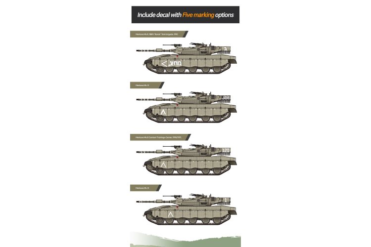 1:72 Academy 13429 Merkava Mk.III - Tank - Aca13429 4 - ACA13429