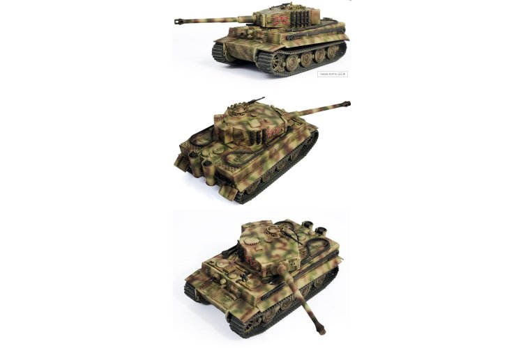 1:72 Academy 13431 Panzerkampfwagen VI Tiger I Ausf. E - Laat - Tank - Aca13431 5 - ACA13431