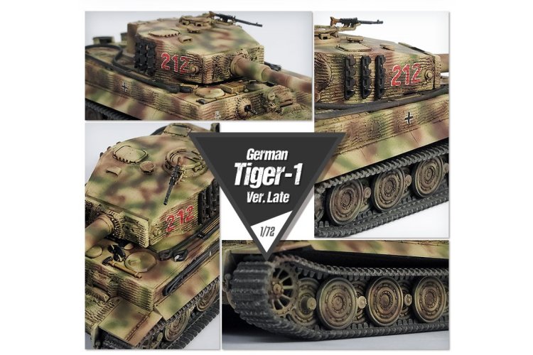 1:72 Academy 13431 Panzerkampfwagen VI Tiger I Ausf. E - Laat - Tank - Aca13431 7 - ACA13431