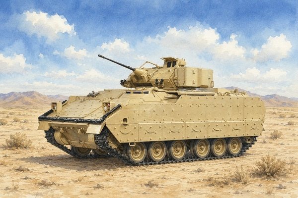 1:72 Academy 13435 M2A2 Bradley - American Infantry Fighting Vehicle - Aca13435 placeholder - ACA13435