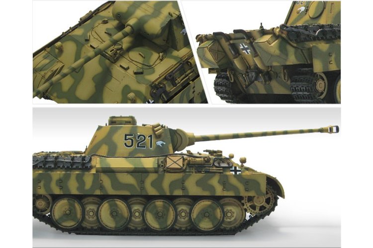 1:35 Academy 13503 Pz.Kpfw. V Panther Ausf. D WWII - Operation Citadel - Duitse Tank - Aca13503 3 - ACA13503