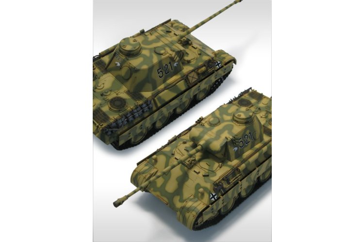 1:35 Academy 13503 Pz.Kpfw. V Panther Ausf. D WWII - Operation Citadel - Duitse Tank - Aca13503 5 - ACA13503