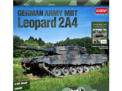 1:35 Academy 13536 Leopard 2A4 MBT - Duitse Tank - Aca13536 1 - ACA13536