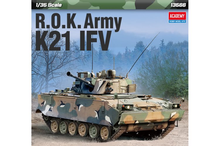 1:35 Academy 13566 K-21 IFV - Zuid-Koreaans Pantservoertuig - Aca13566 1 - ACA13566