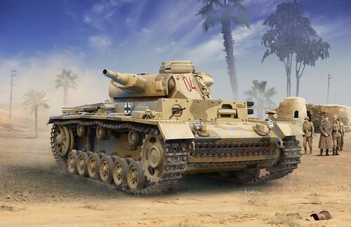 1:35 Academy 13567 Panzer III Ausf. N Afrika Korps WWII - Duitse Tank - Aca13567 2 - ACA13567