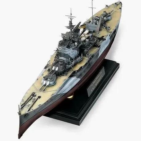 1:350 Academy 14105 HMS Warspite - Queen Elizabeth-Class WWII &ndash; British Battleship - Aca14105 3 - ACA14105