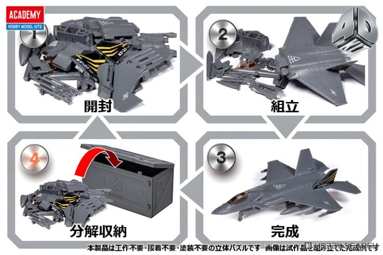 Academy 15401 KAI KF-21 Boramae &ndash; South Korean Jet Fighter &ndash; Snap Fit Kit - Aca15401 6 - ACA15401