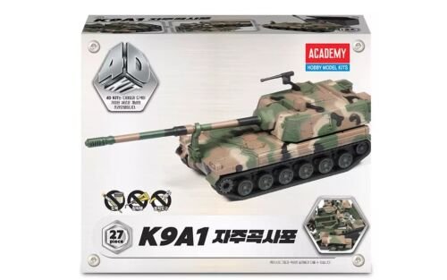 Academy 15403 K9A1 Self-Propelled Howitzer - Zuid-Koreaans Militair Voertuig - Snap Fit Kit - Aca15403 1 - ACA15403