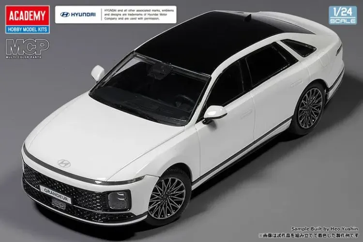 1:24 Academy 15620 Hyundai Grandeur GN7 &ndash; South Korean Car - Aca15620 6 - ACA15620