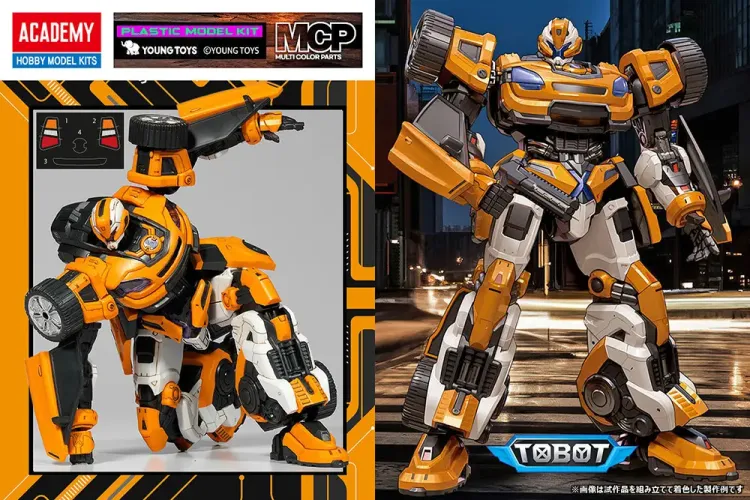 Academy 15823 Tobot X &ndash; Mecha Figure - Aca15823 2 - ACA15823