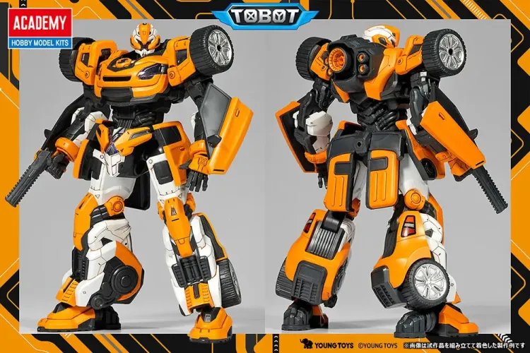 Academy 15823 Tobot X &ndash; Mecha Figure - Aca15823 3 - ACA15823