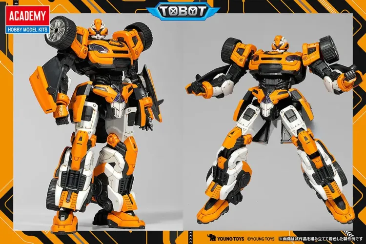Academy 15823 Tobot X &ndash; Mecha Figure - Aca15823 4 - ACA15823