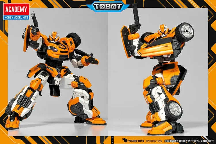 Academy 15823 Tobot X &ndash; Mecha Figure - Aca15823 5 - ACA15823
