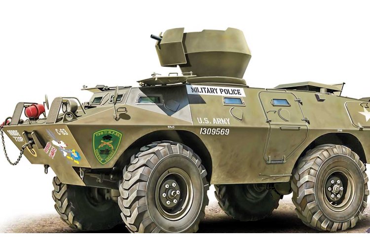 1:72 ACE 72454 M706 &ndash; V-100 with XM-174 &ndash; American Armoured Vehicle - Ace72454 2 - ACE72454