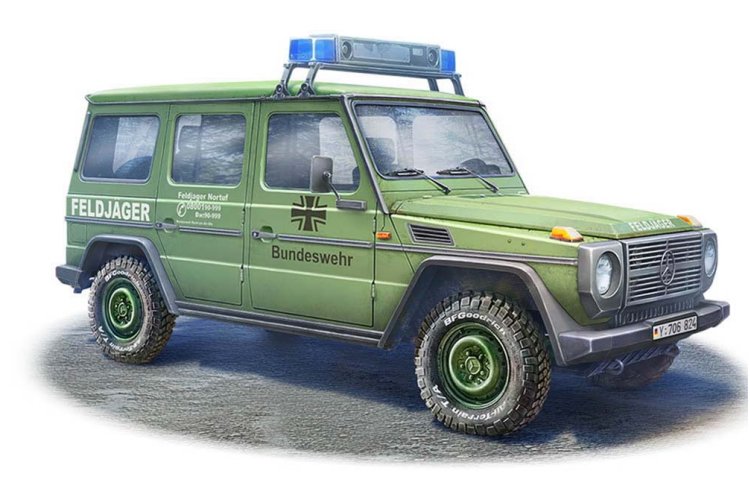 1:72 ACE 72471 Mercedes-Benz G-Class W461 LKW 0.5t gl Wolf - German Military Off-Road Vehicle - Ace72471 2 - ACE72471