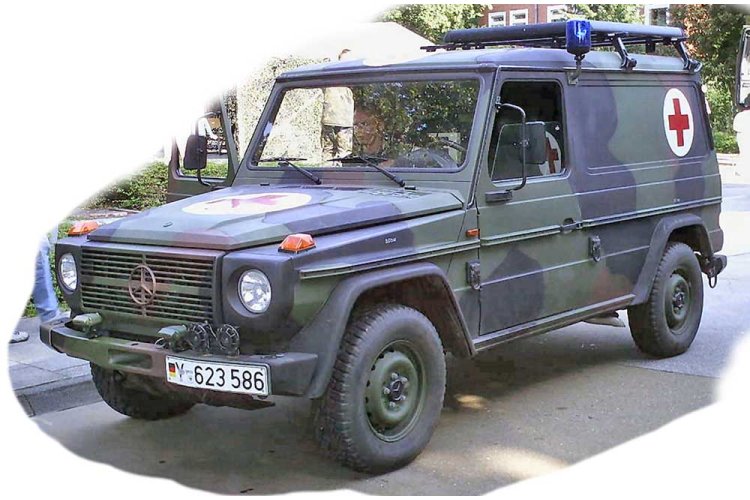 1:72 ACE 72473 LKW 0,5t gl Panel One - Typ 460/461 Wolf BAT LL - Beweglicher Arzttrupp - Duits Militair Voertuig - Ace72473 2 - ACE72473