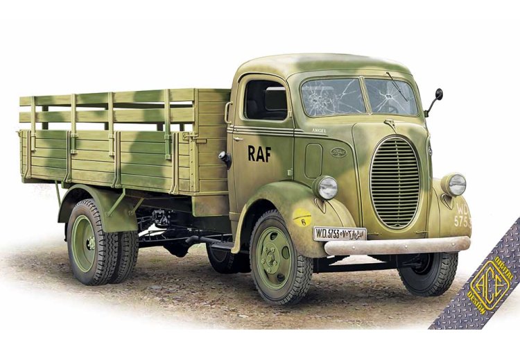 1:72 ACE 72590 Ford COE Heavy Duty Truck m.1939 - Amerikaanse Vrachtwagen - Ace72590 2 - ACE72590