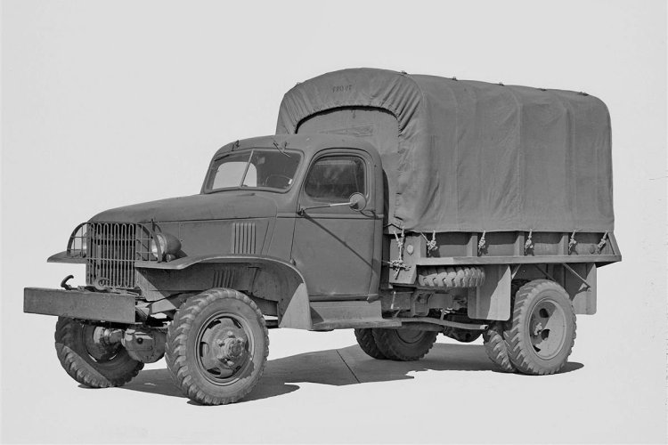 1:72 ACE 72610 US G7107 1.5t 4x4 Military Truck with Metal Cargo Bed WWII &ndash; American Military Vehicle - Ace72610 2 - ACE72610