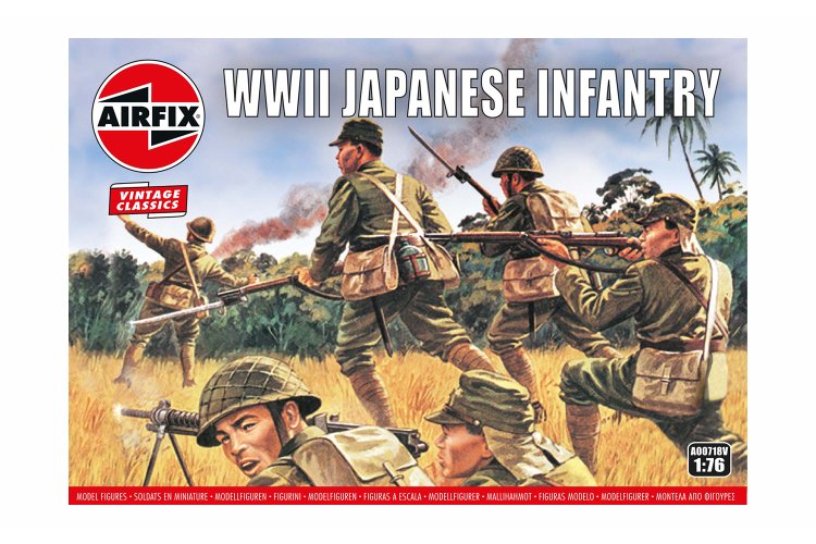 1:76 Airfix 00718V Japanese Infantry WWII - Figures - Af00718v 1 1 - AF00718V