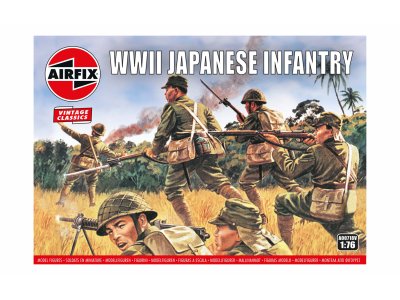 1:76 Airfix 00718V Japanese Infantry WWII - Figures - Af00718v 1 - AF00718V