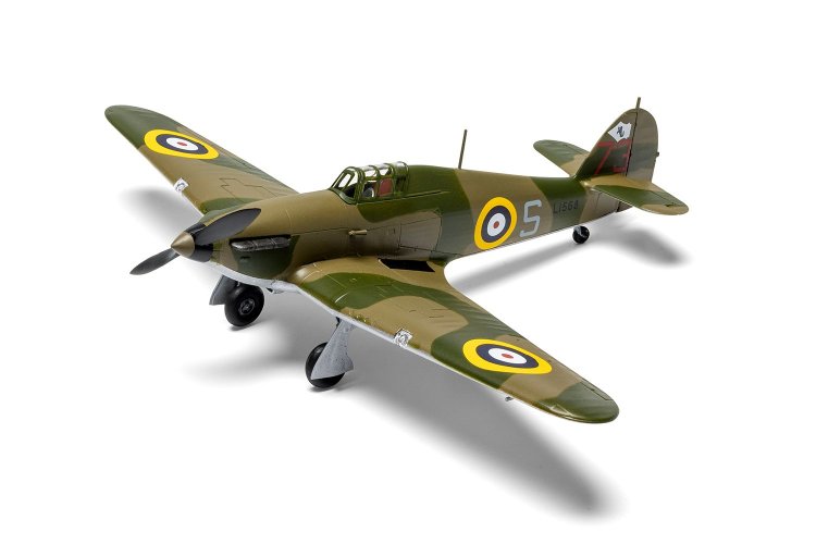 1:72 Airfix 02067A Hawker Hurricane Mk.I WWII - Brits Propellervliegtuig - Af02067a 2 - AF02067A