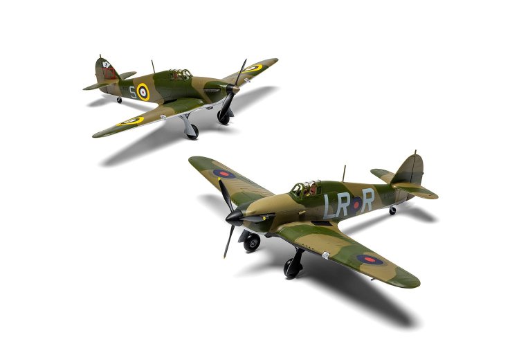 1:72 Airfix 02067A Hawker Hurricane Mk.I WWII - Brits Propellervliegtuig - Af02067a 6 - AF02067A