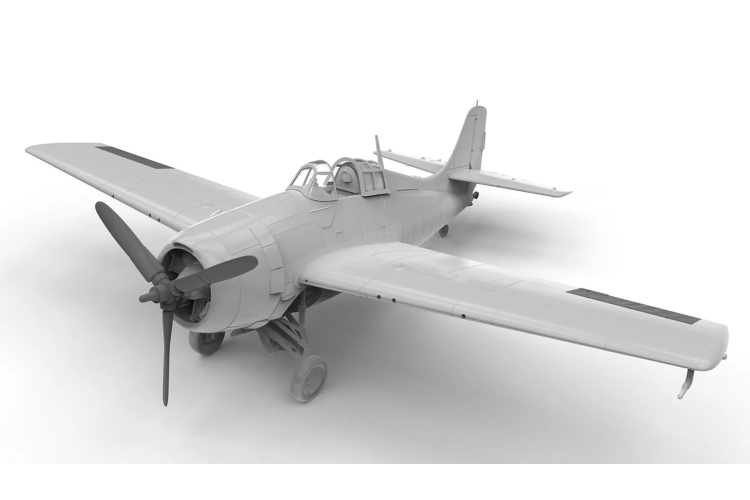 1:72 Airfix 02070 Grumman F4F-4 Wildcat WWII - Amerikaans Marinejachtvliegtuig - Af02070 2 - AF02070