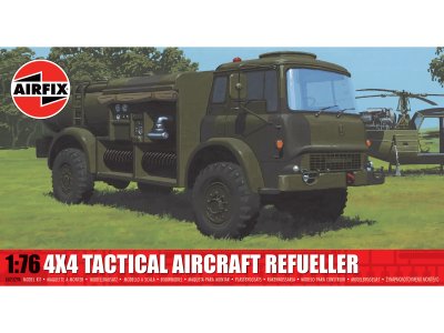 1:76 Airfix 02329A Bedford MK 4x4 Tactical Aircraft Refueller - Britse Militaire Tankwagen - Af02329a 1 - AF02329A