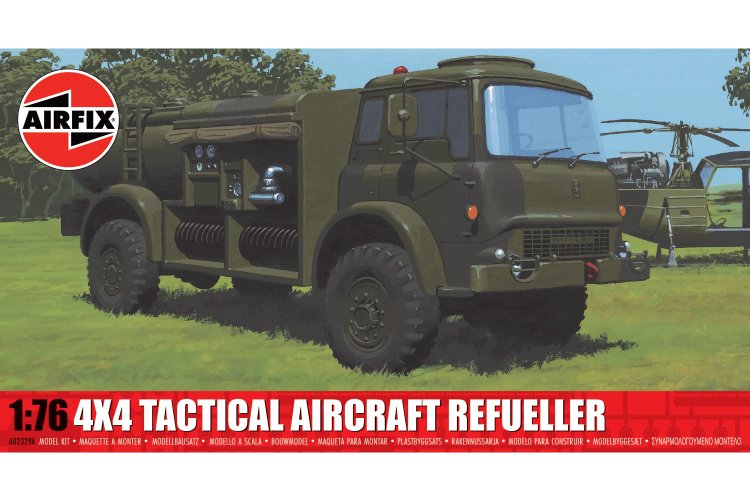 1:76 Airfix 02329A Bedford MK 4x4 Tactical Aircraft Refueller - Britse Militaire Tankwagen - Af02329a 1 - AF02329A
