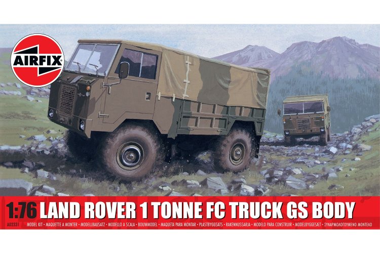 1:76 Airfix 02331 Land Rover 1-Ton FC Truck - G.S. Uitvoering - Britse Militaire Vrachtwagen - Af02331 1 - AF02331